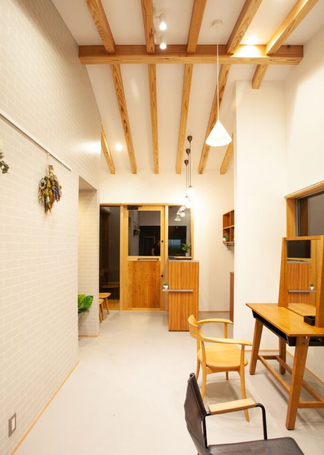 松下工務店 【淡路市｜2000万円台｜建築士の間取り】平屋風の２棟がつながる店舗付き住宅の建築実例画像20