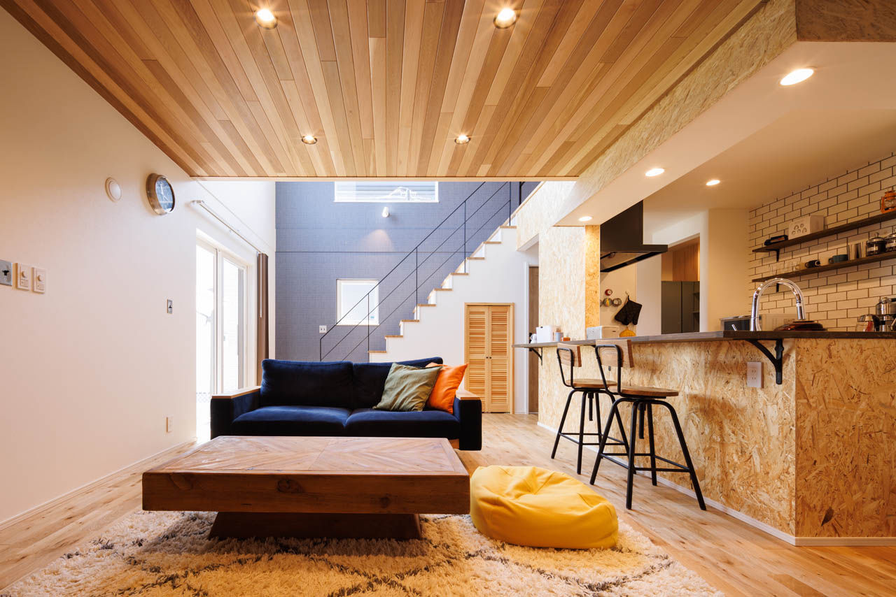 studio＊mag（スタジオマグ） 【1000万円台/32坪/間取り図/ウッドデッキ】ベースプランをカスタム!休日はパラソルを広げて外ごはんを満喫の建築実例画像2