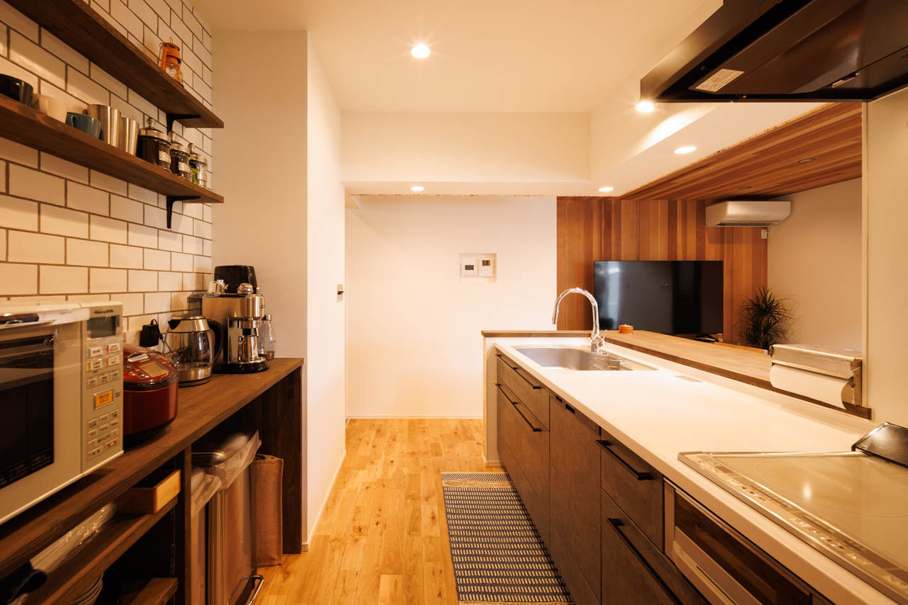 studio＊mag（スタジオマグ） 【1000万円台/32坪/間取り図/ウッドデッキ】ベースプランをカスタム!休日はパラソルを広げて外ごはんを満喫の建築実例画像4