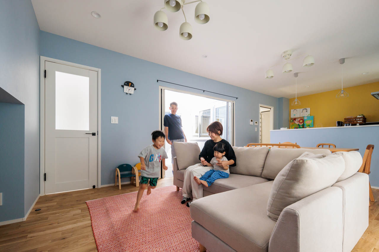 studio＊mag（スタジオマグ） 【1000万円台/33坪/間取り図/中庭】プール遊びもBBQも思い切り満喫！ライトコートの開放感を365日楽しむ家の建築実例画像3