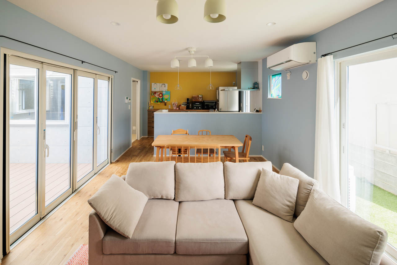 studio＊mag（スタジオマグ） 【1000万円台/33坪/間取り図/中庭】プール遊びもBBQも思い切り満喫！ライトコートの開放感を365日楽しむ家の建築実例画像4