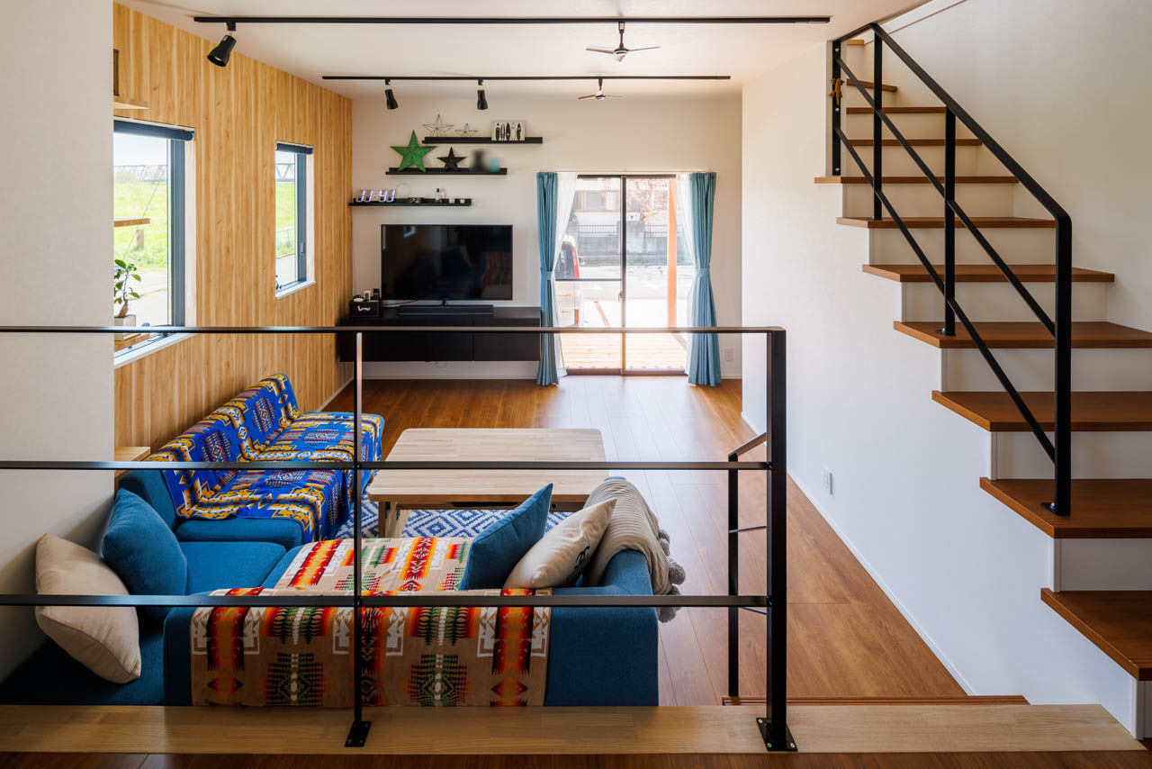 studio＊mag（スタジオマグ） 【1000万円台/32坪/間取り図/ウッドデッキ・スキップフロア】シンプルなキューブの中身は個性と楽しさ満載!の建築実例画像3