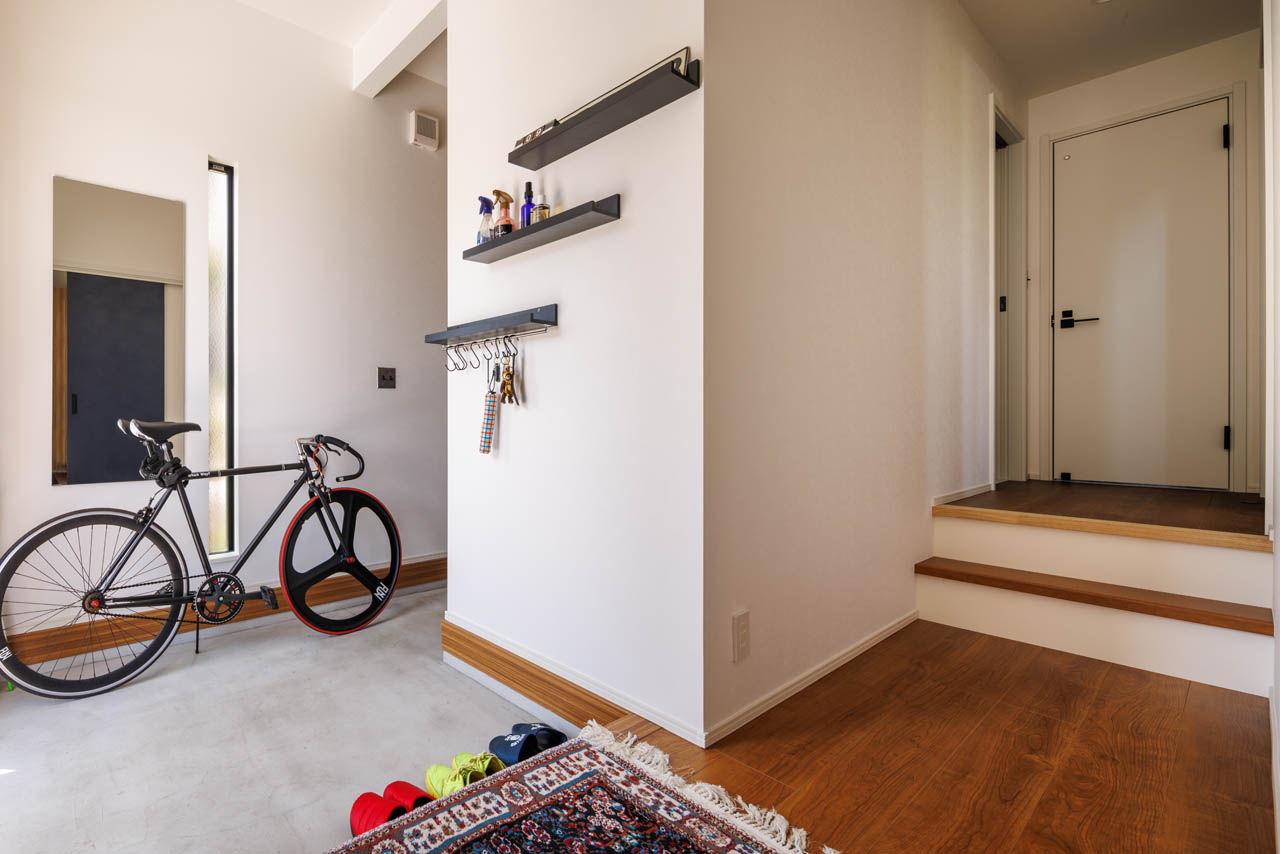 studio＊mag（スタジオマグ） 【1000万円台/32坪/間取り図/ウッドデッキ・スキップフロア】シンプルなキューブの中身は個性と楽しさ満載!の建築実例画像10