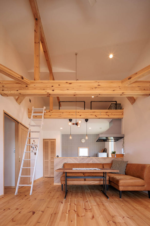 studio＊mag（スタジオマグ） 【1000万円台/24坪/間取り図/フラットハウス】ウッドデッキが開放的！コンパクトでお洒落な西海岸スタイルの建築実例画像4