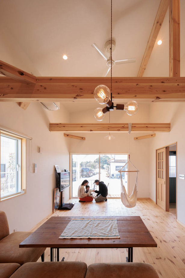 studio＊mag（スタジオマグ） 【1000万円台/24坪/間取り図/フラットハウス】ウッドデッキが開放的！コンパクトでお洒落な西海岸スタイルの建築実例画像5