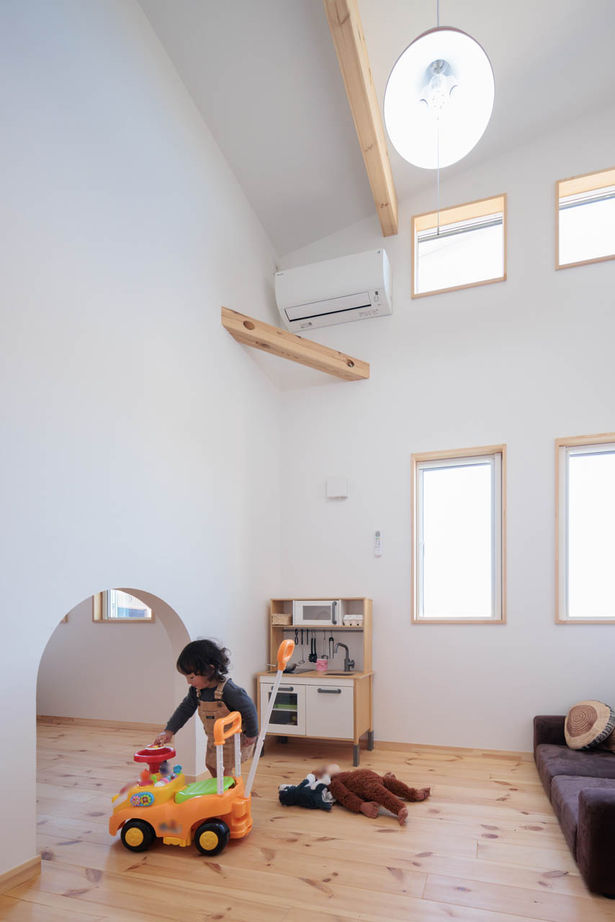 studio＊mag（スタジオマグ） 【1000万円台/24坪/間取り図/フラットハウス】ウッドデッキが開放的！コンパクトでお洒落な西海岸スタイルの建築実例画像7