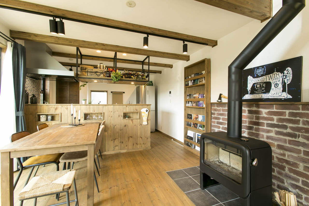 studio＊mag（スタジオマグ） 【1000万円台/28坪/平屋プラスα】吹き抜けとウッドデッキの開放感！自然を感じ暮らすロフト付き半平屋の家の建築実例画像4