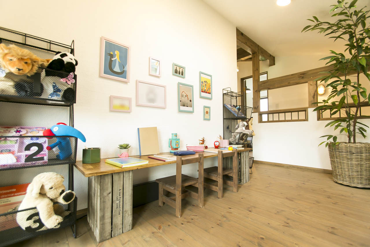 studio＊mag（スタジオマグ） 【1000万円台/28坪/平屋プラスα】吹き抜けとウッドデッキの開放感！自然を感じ暮らすロフト付き半平屋の家の建築実例画像8