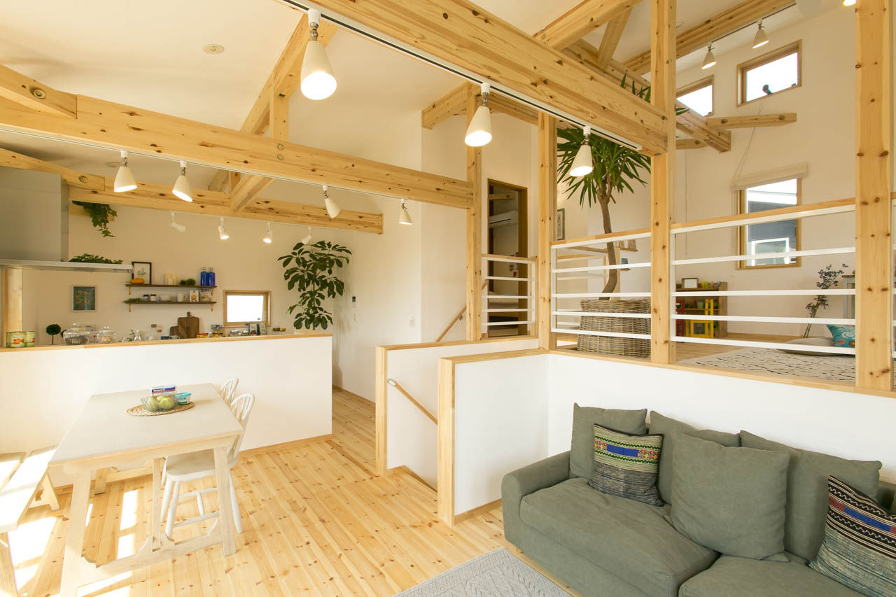 studio＊mag（スタジオマグ） 【1000万円台/スキップフロア】コンパクト風でも中身はゆとり！遊び心がぎゅっと詰まったワクワクの3層構造の建築実例画像2