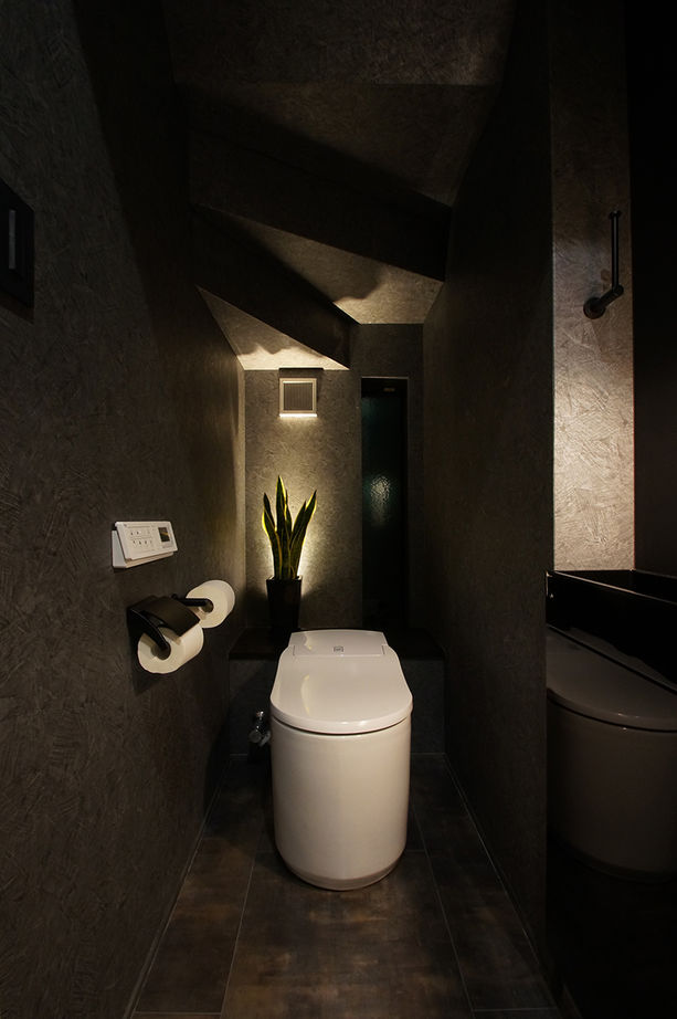 ハスカーサ　ポラスグループ 【30坪台/片流れ屋根/中庭/回遊動線/ダウンフロアリビング】場所ごとに変化する空間を楽しむ寛ぎと癒しの家の建築実例画像10