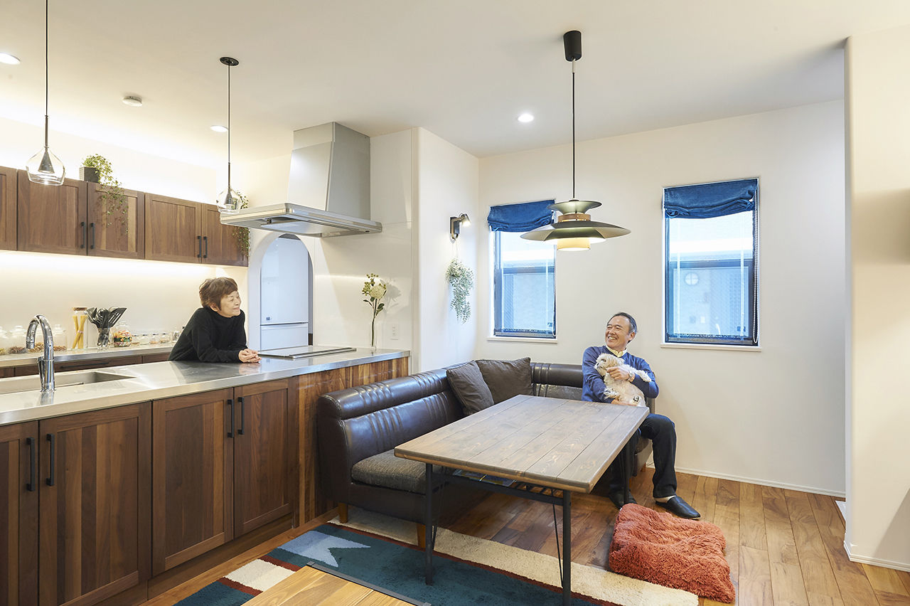 ハスカーサ　ポラスグループ 【4000万円台/二世帯住宅/完全分離型/間取り図あり】エーゲ海の街並みを彷彿とさせる美しい白い3階建ての家の建築実例画像9