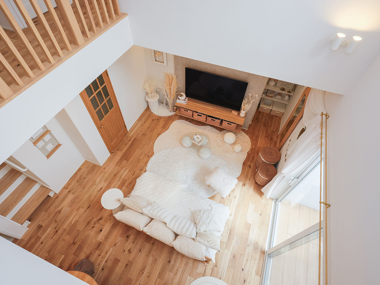 ハスカーサ　ポラスグループ 【4000万円台/30坪台/職住一体/間取り図あり】理想と向き合い丁寧に実現。洗練さとぬくもりに包まれた家の建築実例画像4