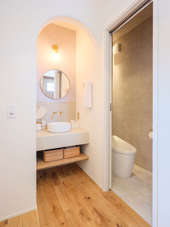 ハスカーサ　ポラスグループ 【4000万円台/30坪台/職住一体/間取り図あり】理想と向き合い丁寧に実現。洗練さとぬくもりに包まれた家の建築実例画像10