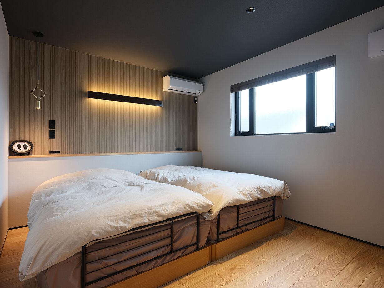 ハスカーサ　ポラスグループ 【4000万円台/40坪台/中庭】直線が織りなす、端正な美しさ。ゲストとくつろぐミニマルな家の建築実例画像7