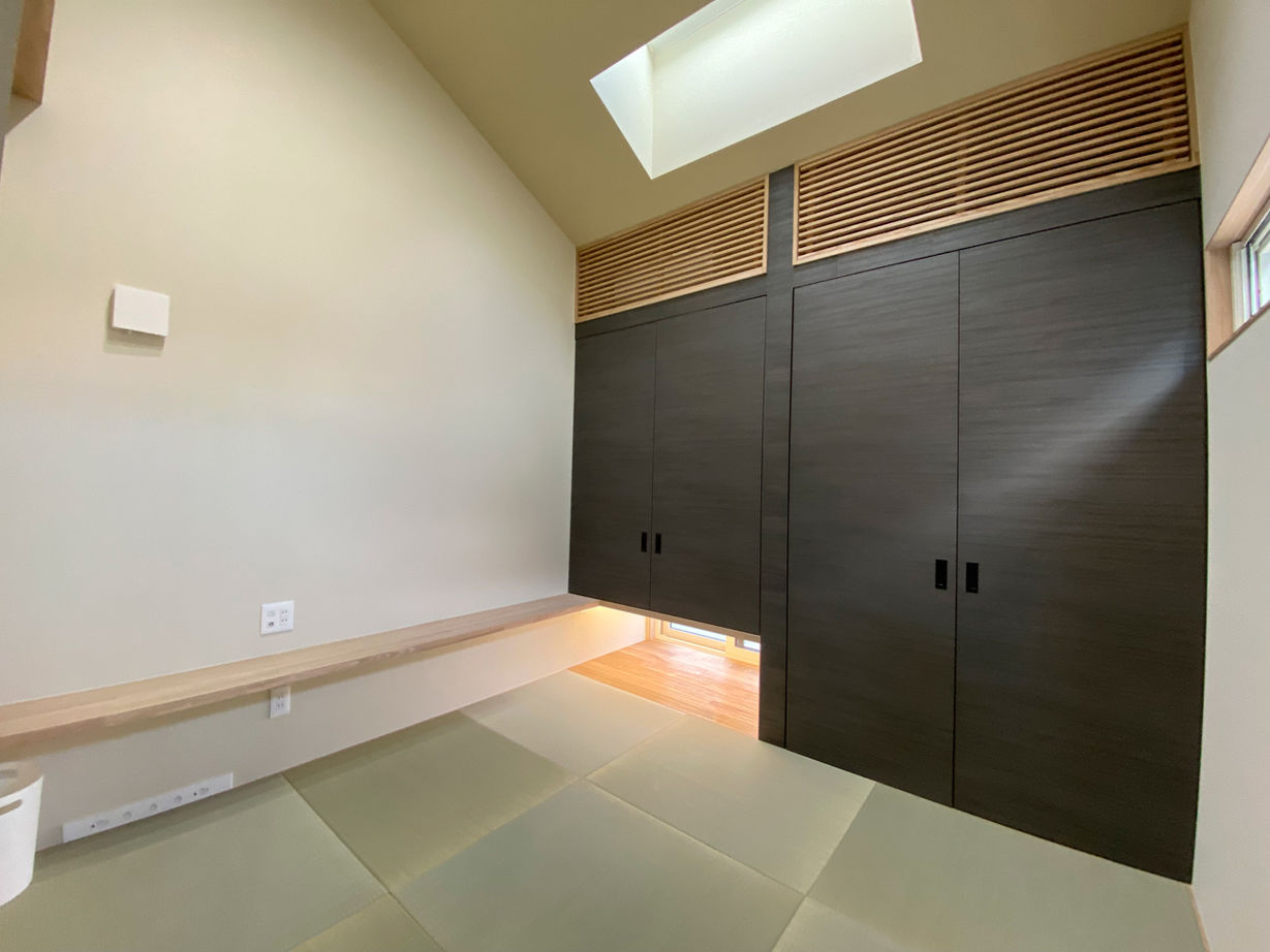 丸山建設（Ｅ‐ＨＯＭＥ一級建築士事務所） 【愛知県・3000万円台・間取図有】老後を楽しくしてくれるおしゃれな家。身体にやさしいＷＢ工法を採用の建築実例画像3