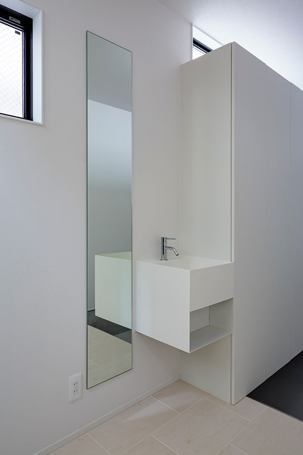 丸山建設（Ｅ‐ＨＯＭＥ一級建築士事務所） 【愛知県/2000万円台/おしゃれなシンプルモダン/間取図有】天井高5ｍの吹抜け&2階リビングは最高です！の建築実例画像7