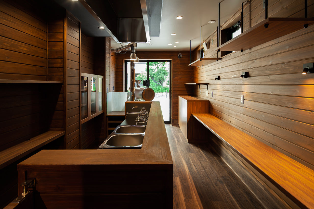 丸山建設（Ｅ‐ＨＯＭＥ一級建築士事務所） 【間口3.8ｍ/店舗併用/3階建/間取図/狭小】間口3.8ｍの狭小住宅。高い強度を叶える木造フレーム工法の家の建築実例画像3