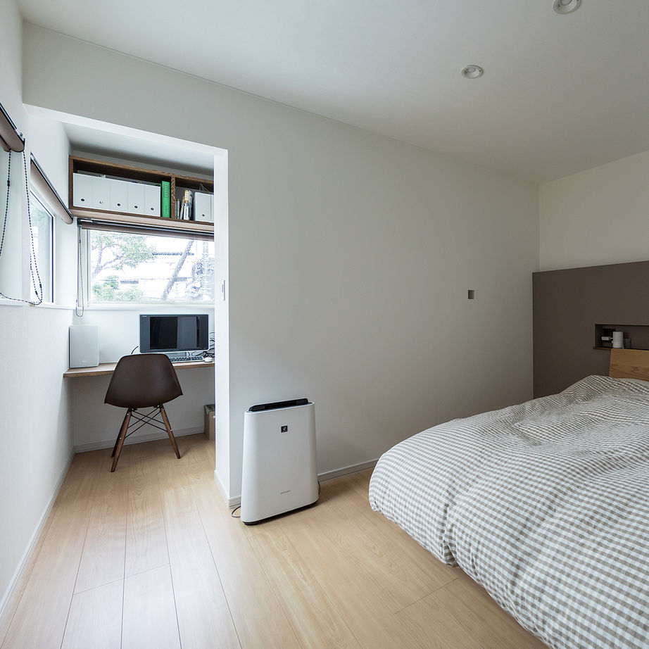 匠建(たっけん）コーポレーション 【36.01坪　３人家族　全室床暖房】床は無垢材、壁は塗壁。自然素材と空間デザインが洗練された住まいの建築実例画像7