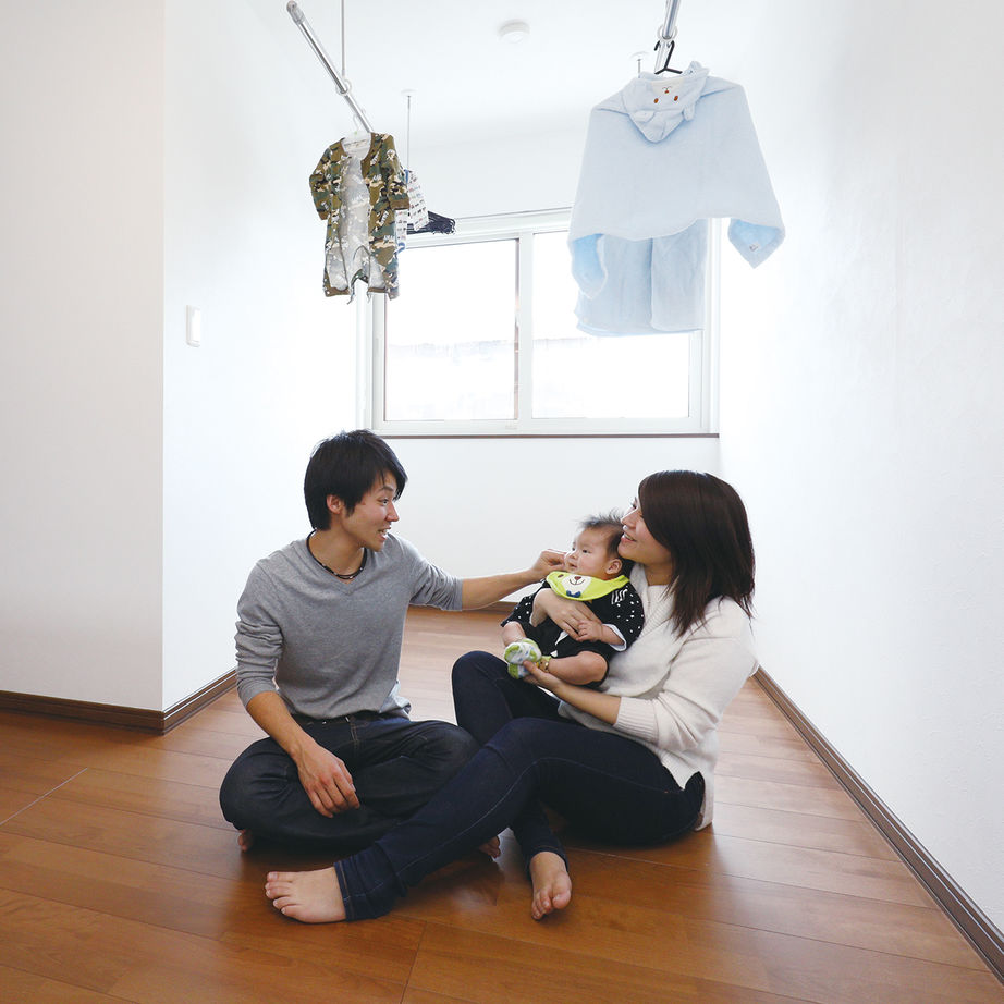 匠建(たっけん）コーポレーション 【札幌市　30.94坪 ３人家族　全室床暖房】20代で建てた家「私達の予算でこんないい家が建てられるとは！」の建築実例画像6