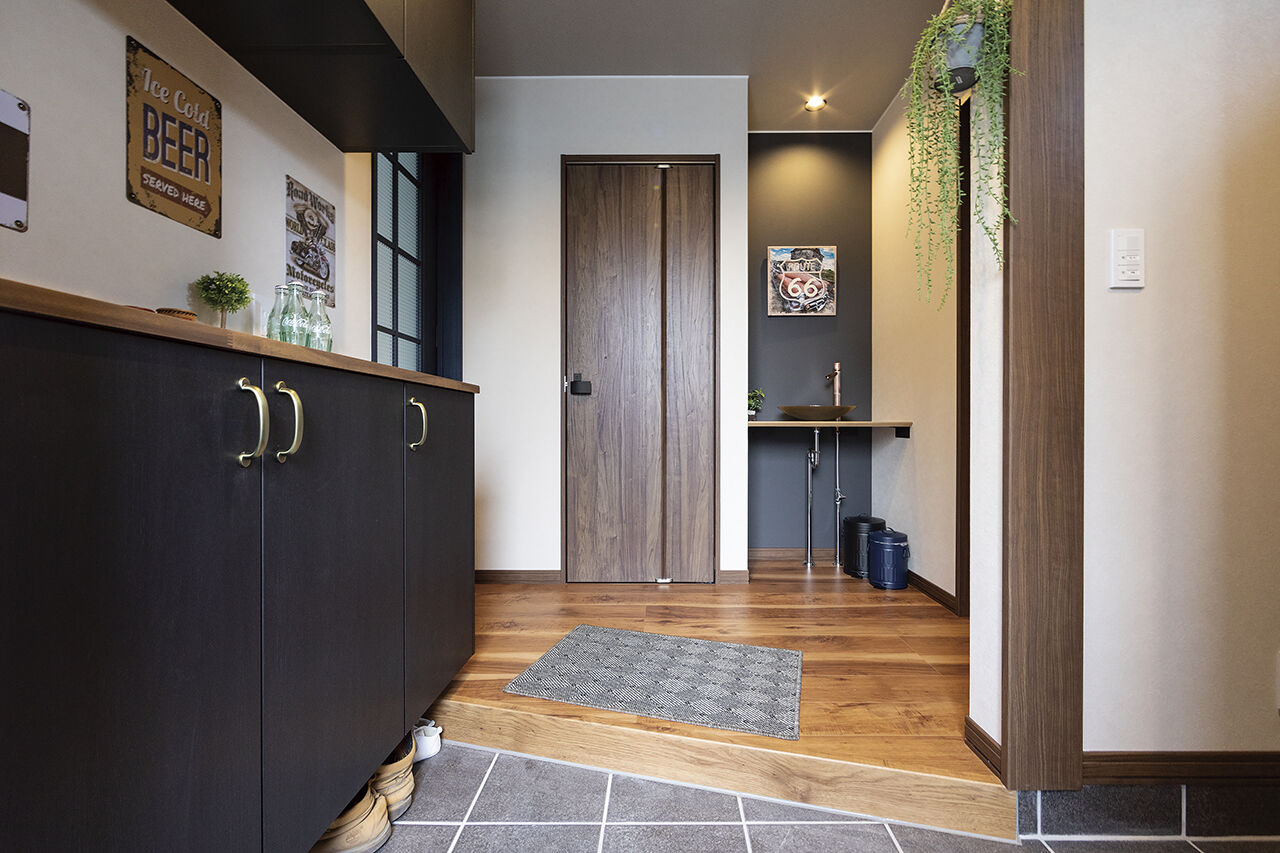 匠建(たっけん）コーポレーション 【37.3坪　3人家族　床暖房】壁紙、色合いでヴィンテージ風に。充実の標準仕様とコスパの良さが魅力の建築実例画像10