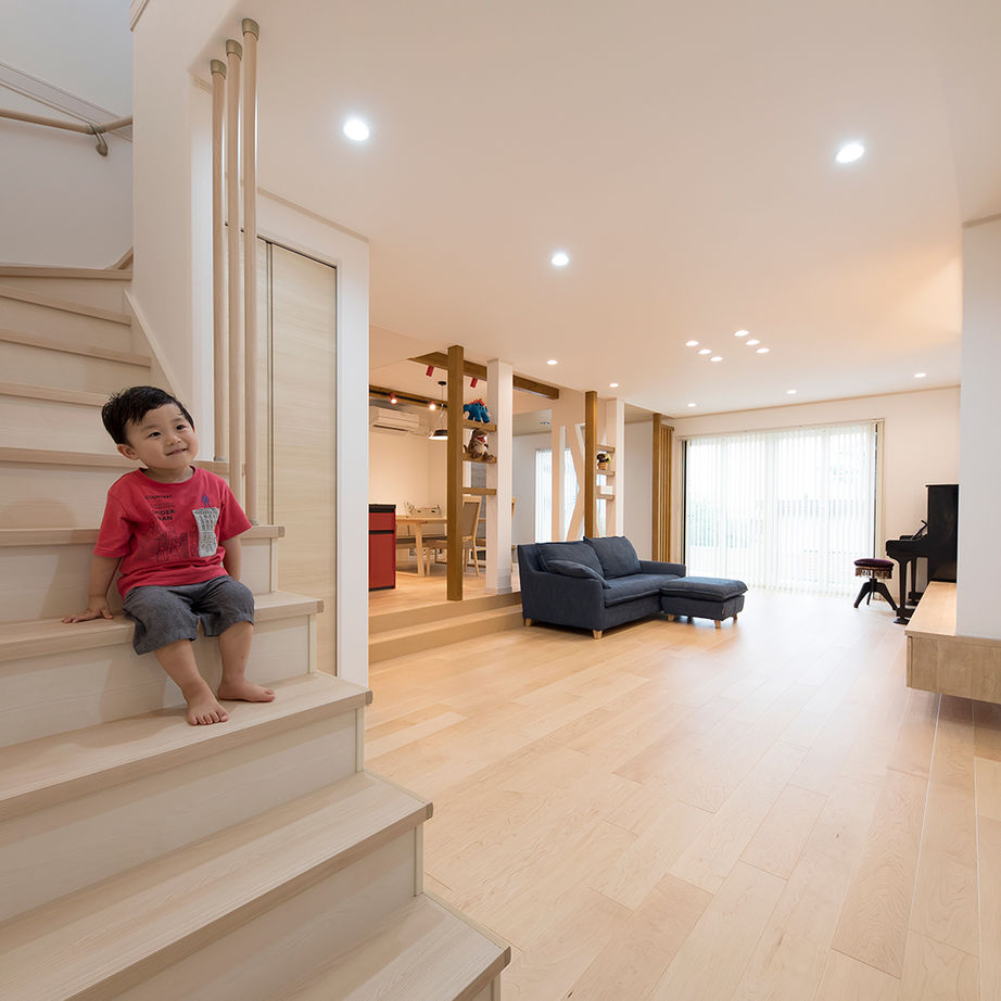 サティスホーム 【間取り図有×2000万円台×土間収納×ダウンリビング】建築のプロが「自宅を建てるならここ！」と同社を選択の建築実例画像2