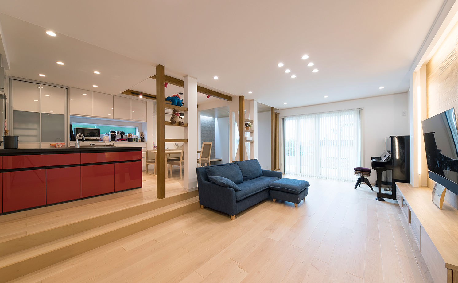 サティスホーム 【間取り図有×2000万円台×土間収納×ダウンリビング】建築のプロが「自宅を建てるならここ！」と同社を選択の建築実例画像7