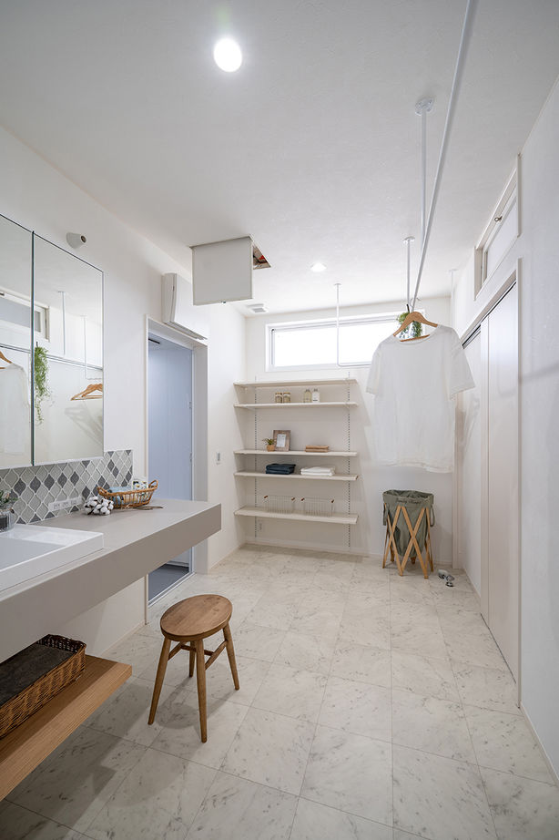 サティスホーム 【間取図有×2000万円台×平屋×土間】回遊動線も収納もこれから建てる方の参考になる合理的な平屋の建築実例画像7