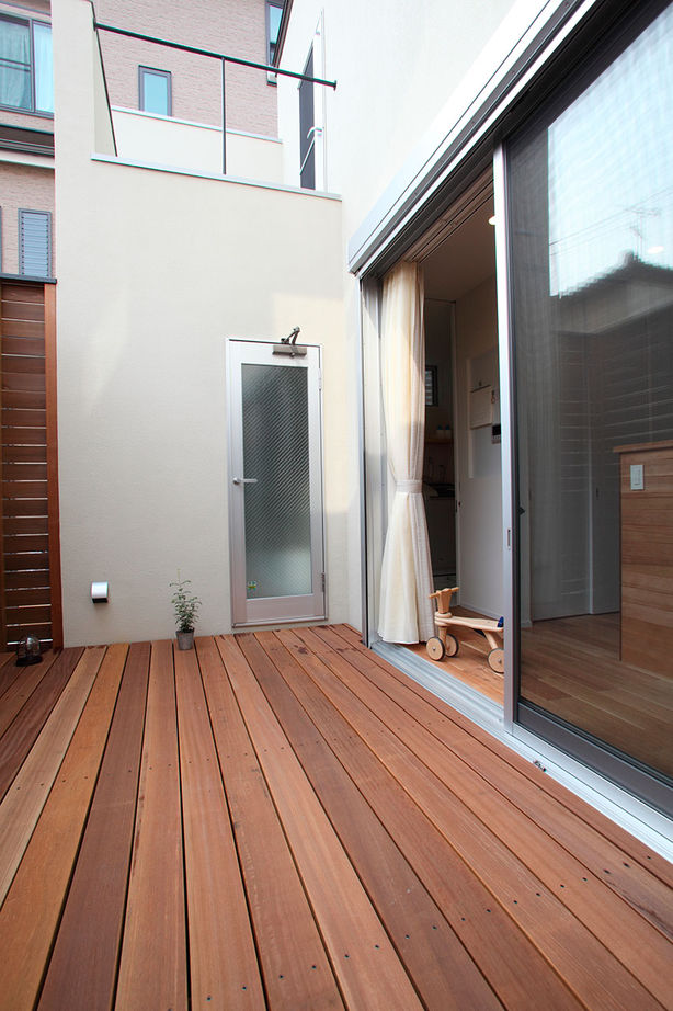 じょぶ 【大阪/3000万円台/30坪台】北向きでも光の入れ方を工夫し、心地よく光を浴びて季節を感じるシンプルな家の建築実例画像3