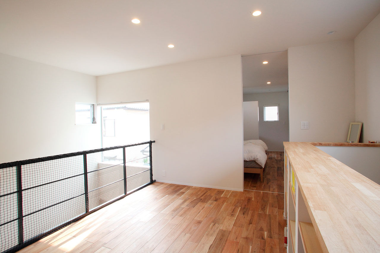 じょぶ 【大阪/3000万円台/30坪台】北向きでも光の入れ方を工夫し、心地よく光を浴びて季節を感じるシンプルな家の建築実例画像6