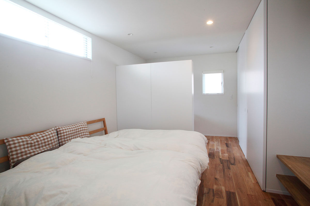 じょぶ 【大阪/3000万円台/30坪台】北向きでも光の入れ方を工夫し、心地よく光を浴びて季節を感じるシンプルな家の建築実例画像7