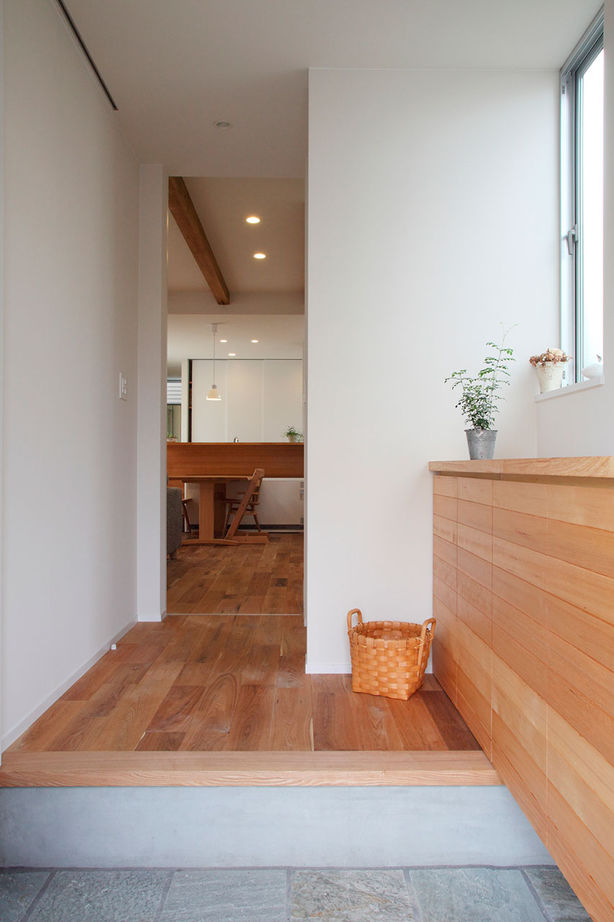 じょぶ 【大阪/3000万円台/30坪台】北向きでも光の入れ方を工夫し、心地よく光を浴びて季節を感じるシンプルな家の建築実例画像9
