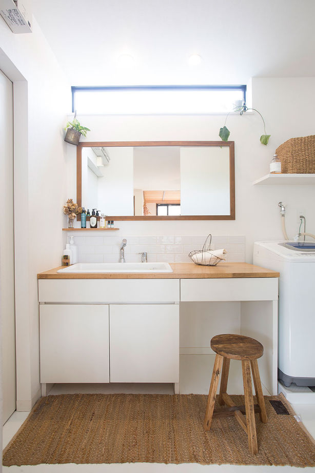 じょぶ 【兵庫/3000万円台/間取図有/20坪台】高台から景色を楽しむ 家無垢の杉床やレトロガラスの建具でカフェ風にの建築実例画像9