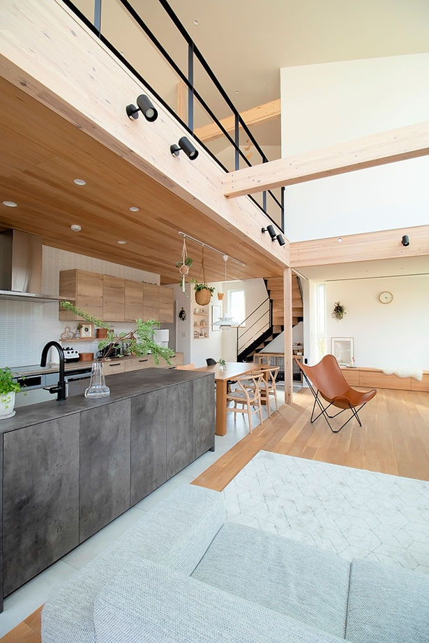 じょぶ 【奈良/4000万円台/50坪台】SE構法。耐震等級３を保ちながら、ガラス張り×吹抜けでダイナミックな開放感をの建築実例画像6