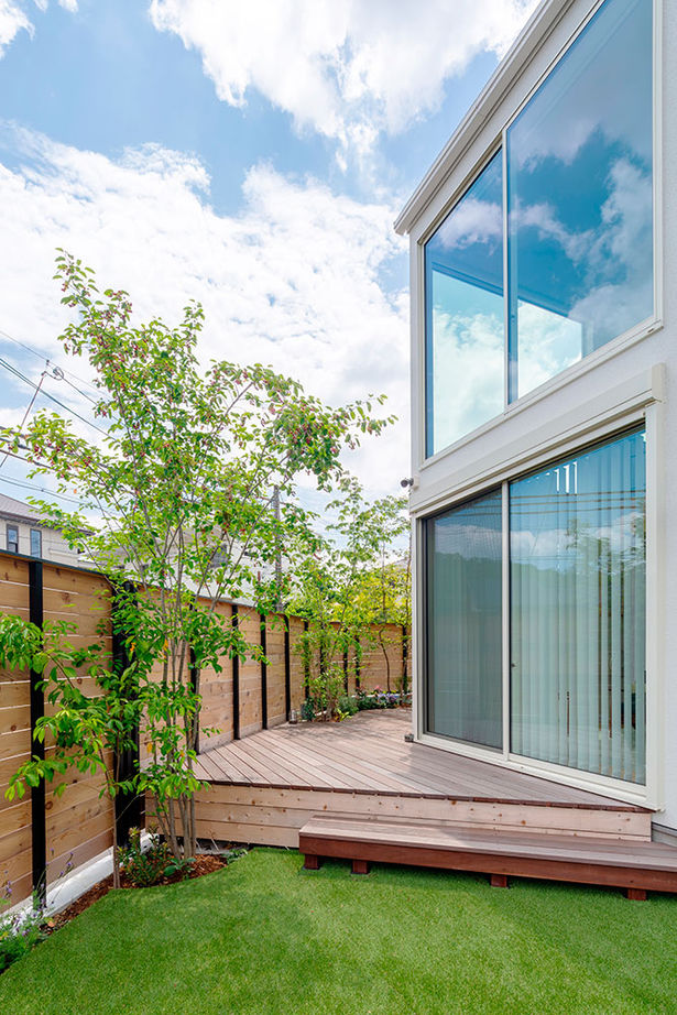 じょぶ 【奈良/4000万円台/50坪台】SE構法。耐震等級３を保ちながら、ガラス張り×吹抜けでダイナミックな開放感をの建築実例画像9