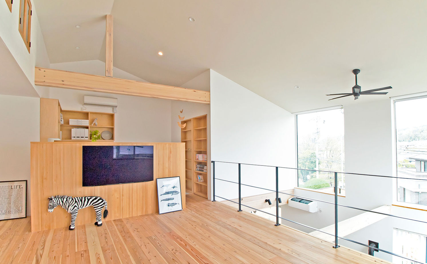 じょぶ 【奈良/4000万円台/50坪台】SE構法。耐震等級３を保ちながら、ガラス張り×吹抜けでダイナミックな開放感をの建築実例画像10