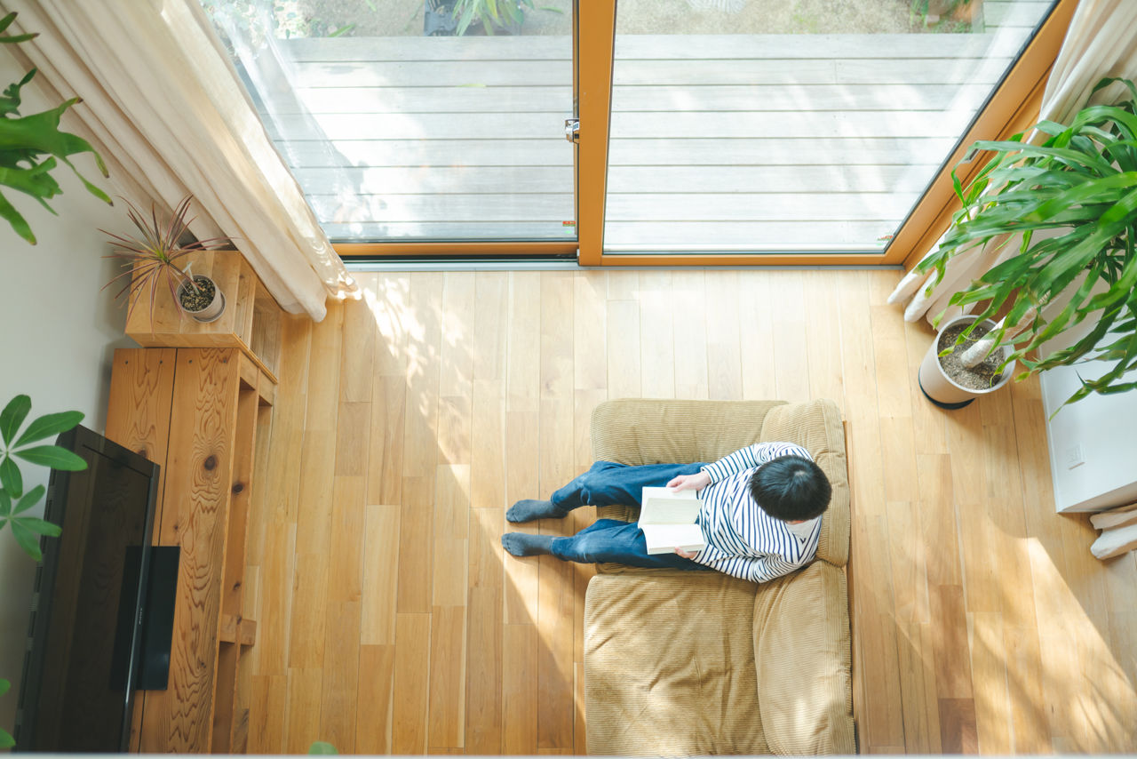 じょぶ 【間取り図有/20坪台】森の中に佇むようなナチュラルな住まい。築年数を経て、より一層増した味わいも魅力の建築実例画像7