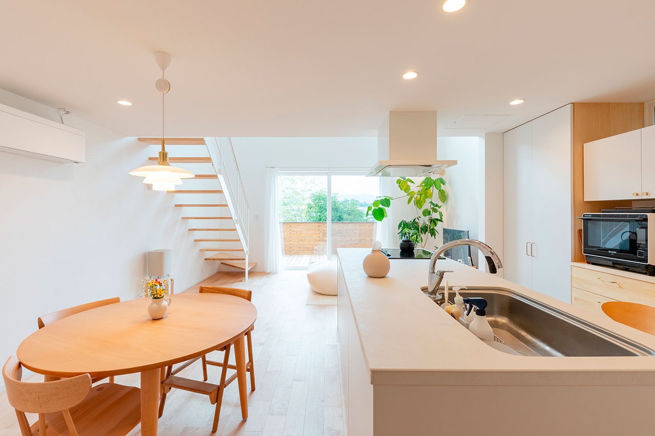 じょぶ 【大阪/3000万円台前半/30坪台】SE構法ならではの技術×設計力で北向きリビングを明るく開放的にの建築実例画像4