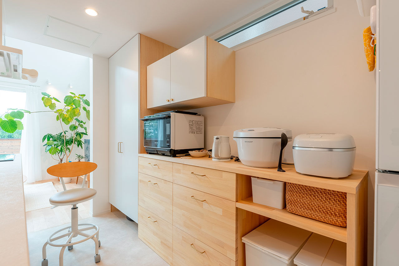 じょぶ 【大阪/3000万円台前半/30坪台】SE構法ならではの技術×設計力で北向きリビングを明るく開放的にの建築実例画像6