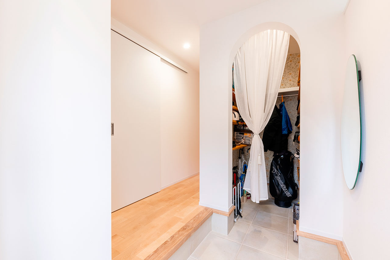 じょぶ 【大阪/3000万円台前半/30坪台】SE構法ならではの技術×設計力で北向きリビングを明るく開放的にの建築実例画像9