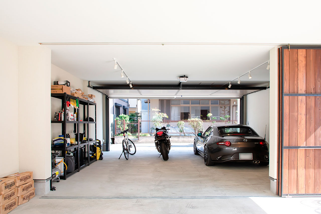 じょぶ 【大阪/4000万円～/ビルトインガレージ】SE構法で叶えた大空間、大開口のガレージハウスの建築実例画像3