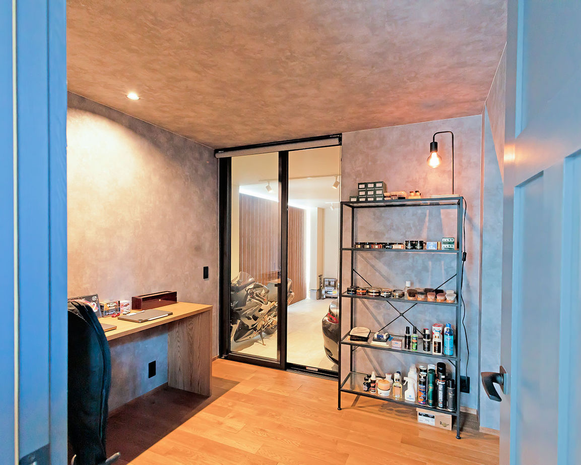 じょぶ 【大阪/4000万円～/ビルトインガレージ】SE構法で叶えた大空間、大開口のガレージハウスの建築実例画像4