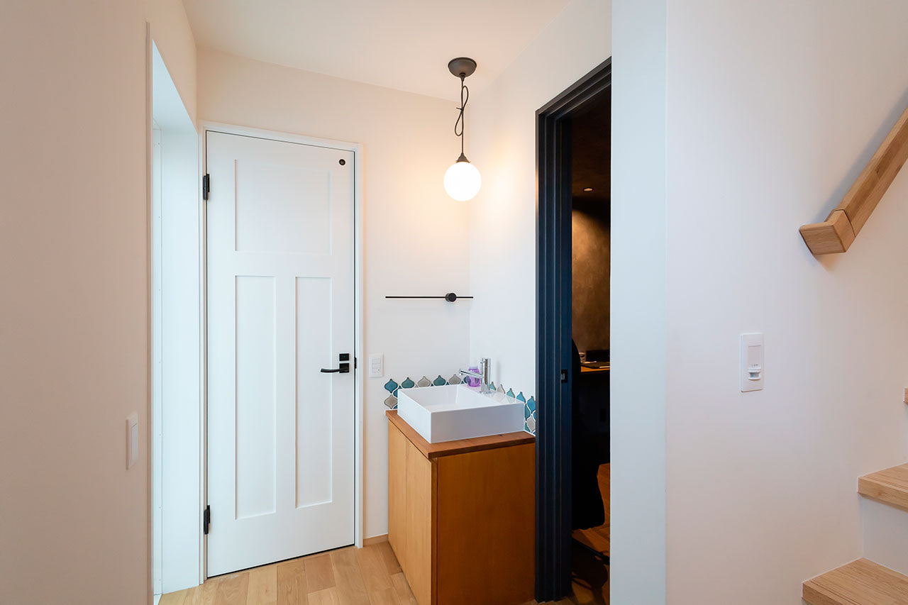 じょぶ 【大阪/4000万円～/ビルトインガレージ】SE構法で叶えた大空間、大開口のガレージハウスの建築実例画像9