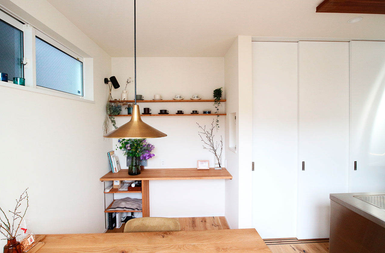 じょぶ 【兵庫/2000万円台後半/狭小/間取り図有】19坪の敷地でも明るく広がりが感じられ、デザインも納得の家をの建築実例画像4