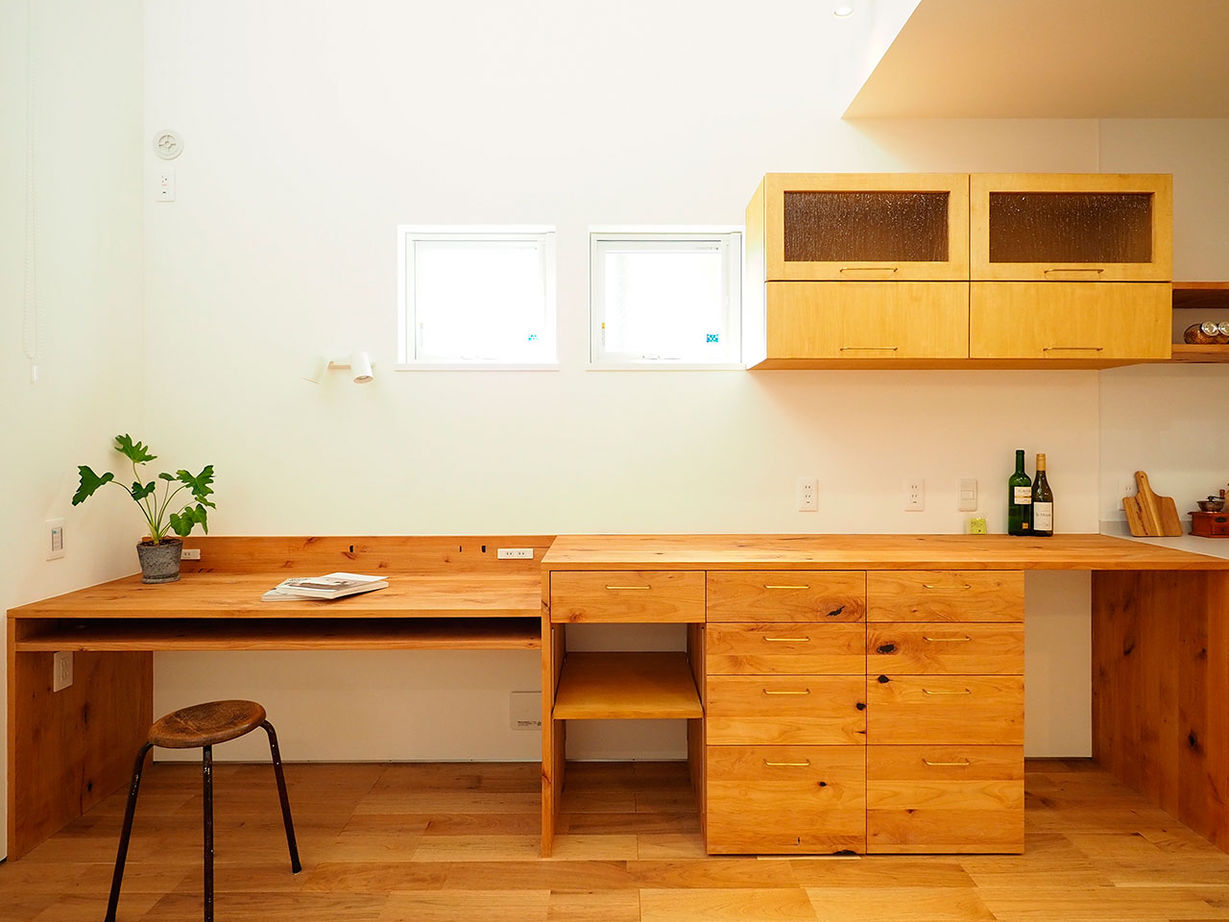 じょぶ 【大阪/3000万円台前半/20坪台】和やかな時間が生まれる、リビングとつながるフリースペースのある家の建築実例画像3