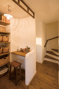 アットナチュレ 【1000万円台/32坪/間取り図】カフェのような見せる収納と自然素材にホッと癒されるナチュラルハウスの建築実例画像8