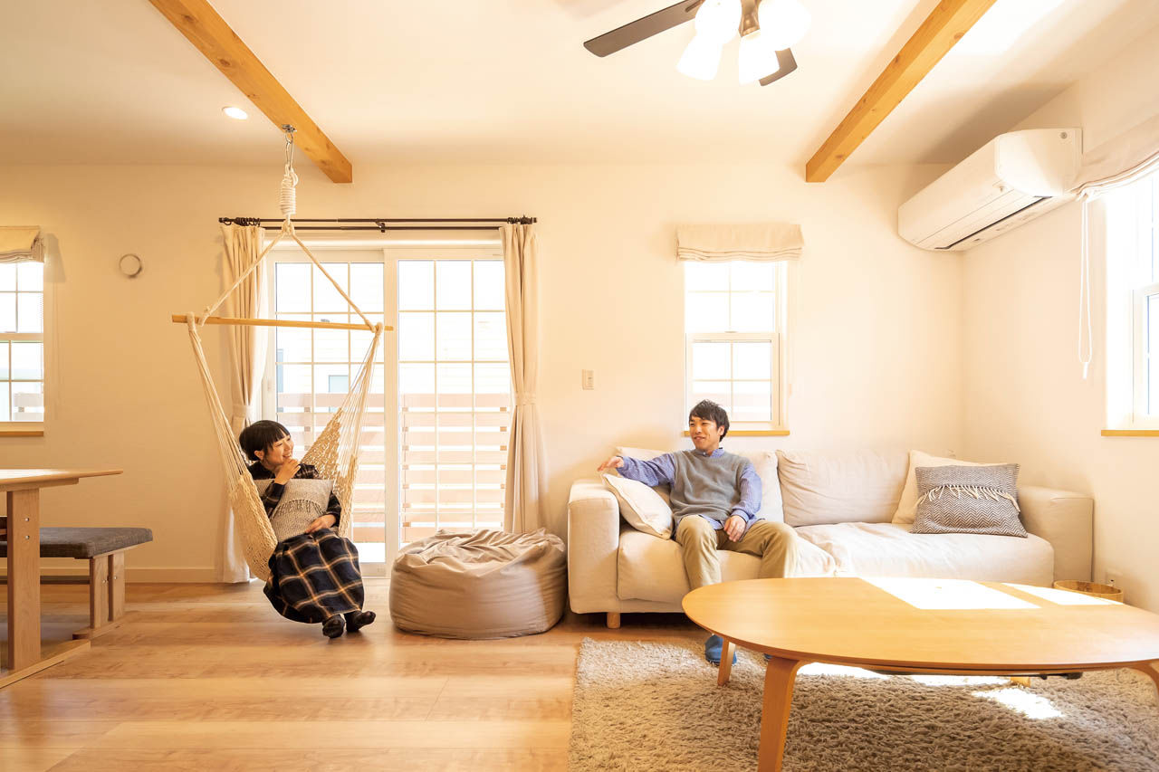 アットナチュレ 【1000万円台/30坪/間取り図/シンプル】スッキリ＆ちょっぴり可愛い！ナチュラル×北欧系のテイストミックスの建築実例画像2