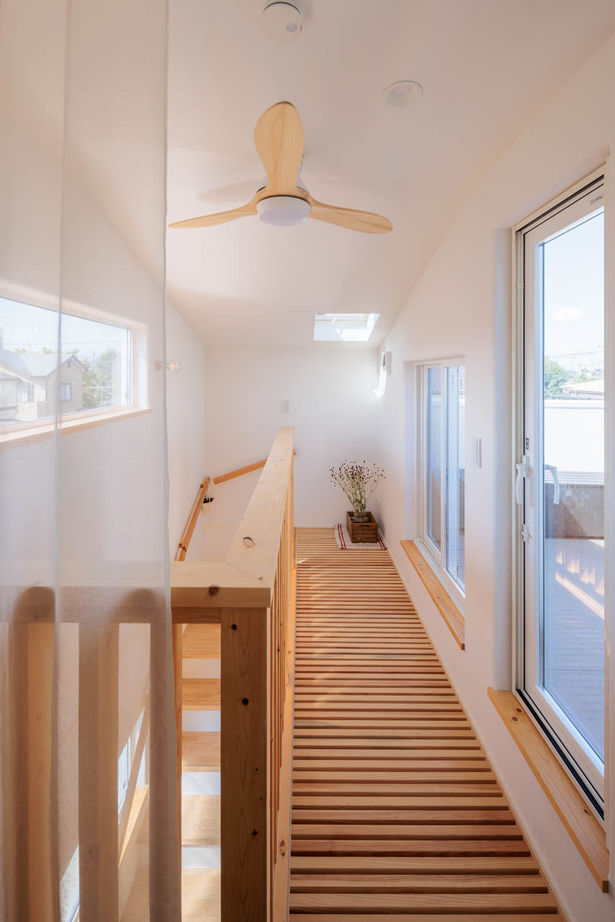 アットナチュレ 【1000万円台/23坪/間取り図/3階建て/屋上】敷地15.5坪!狭小地に叶えたミニマルなきれいめナチュラルハウスの建築実例画像5