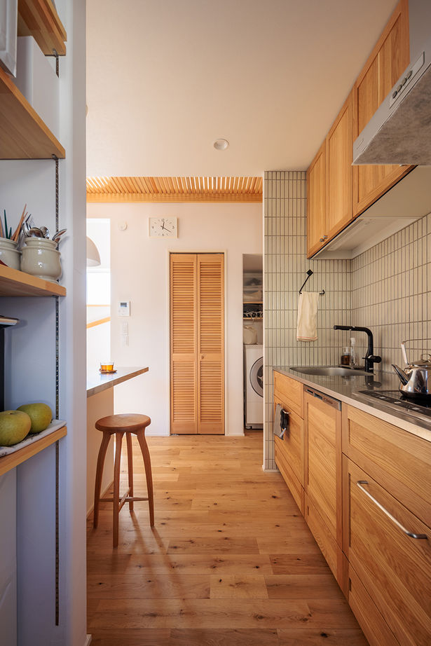 アットナチュレ 【1000万円台/23坪/間取り図/3階建て/屋上】敷地15.5坪!狭小地に叶えたミニマルなきれいめナチュラルハウスの建築実例画像10