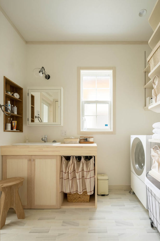 アットナチュレ 【1000万円台/41坪/間取り図/ハンドメイドキッチン/ダウンフロア】雑貨満載でもスッキリ暮らす北欧スタイルの建築実例画像7