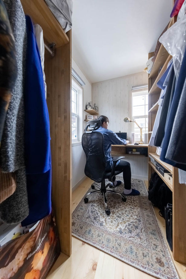 アットナチュレ 【1000万円台/41坪/間取り図/ハンドメイドキッチン/ダウンフロア】雑貨満載でもスッキリ暮らす北欧スタイルの建築実例画像10